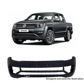 Para-Choque Dt Amarok 17/21 Preto Liso