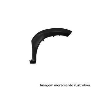 Protetor P/Lama Dt Ext Sup Hilux 05/11  Preto Liso Ld