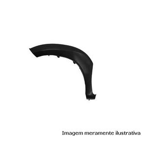 Protetor P/Lama Dt Ext Sup Hilux 05/11  Preto Liso Le