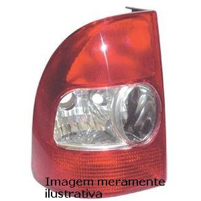 Lanterna Traseiro Fiat Strada 2001/2004 Le