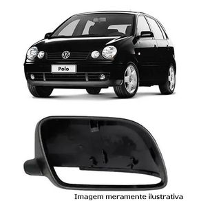 Capa Texturizada Retrovisor Direita Vw Polo 2002/2008