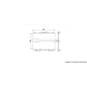 Rad Agua Pajero Tr4 2.0 03/ Io 2.0 99/02 Aut/Man C/Ar
