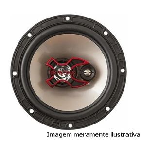 Alto Falante Bravox 6 Polegadas Triaxial 50W Rms 4 Ohms
