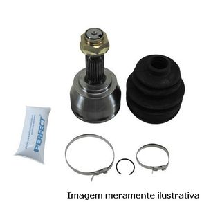 Ponta Homoc Palio/ Siena/ Weekend/ Idea/ Doblo/ Strada 1.8 8V 02/10 S/Abs (24 Dentes Int. 25 Dentes Ext. Trava Central)