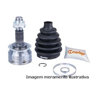 Ponta Homoc Onix 1.0/1.4 8V 13/ Spin Automatico/ Manual 1.8 12/ ( 23 Dentes Int/25 Dentes Ext )