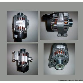 Alternador Palio/ Uno/ Siena/ Strada/ Mobi/ Doblo 1.0/ 1.3/ 1.4 C/ Ar 90/ 110Amp