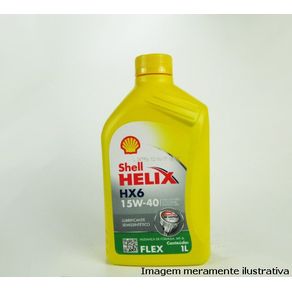 Óleo Motor 15W40 Api Sn Shell Helix Hx6 Api Semi-Sintetico
