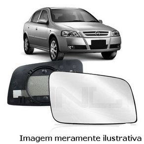 Suporte Retrovisor Gm Astra 1999/ com Vidro Metalizado Le
