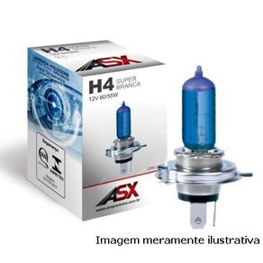 Lampada Biodo H4 12V 60 55W 12V Super Branca