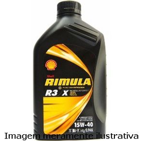 Óleo Motor 15W40 Rimula R3 Multi Ch4 Diesel Mineral 1L (444
