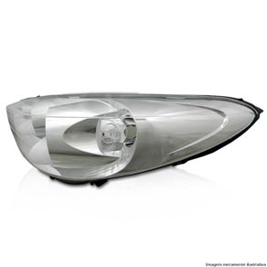Farol Ld Peugeot 207 2007/ Cromado