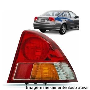 Lanterna Traseiro Honda Civic 06/ Direita