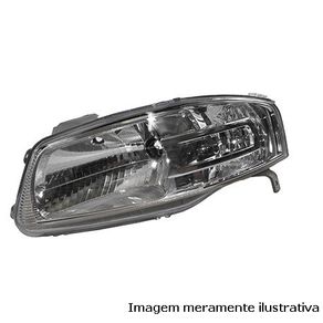 Farol Esquerdo Vw Gol Parati G4 2006/ (Mascara Grafite)