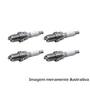 Jogo de 4 Vela Ignicao Fiat Palio 1.0 1.6 16V Siena 1.6 16V Green Pun