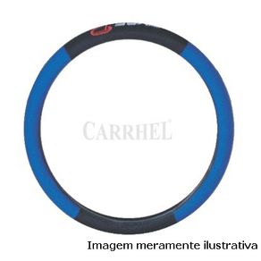 Capa para Volante Universal Sport Type-R Azul Bordada