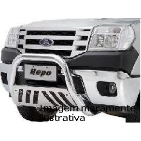 Para-Choque Impulsao Ford Ranger 2010/ Cromado com Grade 70