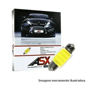 Lampada Torpedo Cob 36Mm 12V Branco