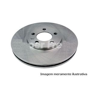 Par de Disco de Freio Dianteiro Fox 10/ Spacefox 11/ Ventilado S/ Cubo