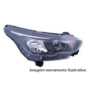 Farol Argo Drive/ Cronos Drive /23 (H7/ H1 Sem Led) Ld