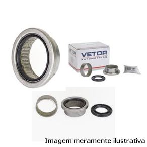 Kit Rolamento Eixo Traseiro Braco Oscilante com Barra Estab