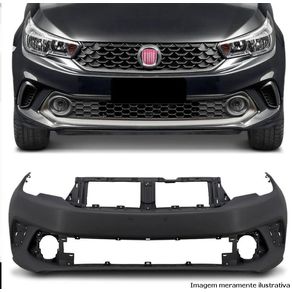 Para-Choque Dt Argo 17/ Preto Liso