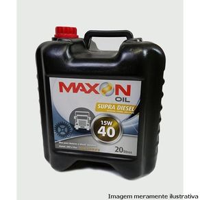Óleo Motor 15W40 Hd Ch4 Maxon Oil Supra Bd 20L (Lamolp0066)