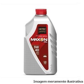 Óleo Motor 5W40 Api Sn Maxon Hitec Sintetico (Lamoat0042) 1