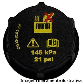 Tampa Reservatorio Dagua Radiador Ford Focus Fusion Ecospor