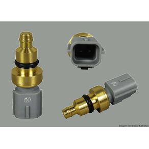 Valvula Sensor Temperatura Dagua Plug Cinza 2 Pinos Encaixe