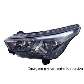 Farol Le Fiat Argo Precision Hgt Cronos Precision (H7/ Py21