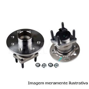 Cubo Roda Traseiro Montana 1.4/1.8 11/ C/Abs Forjado C/Rolamento 4 F