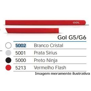 Friso Lateral Universal Medio Largo 4 Portas Prime (Redondo