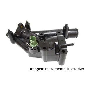 Carcaca Valvula Termostatica Plastica com Sensor Verde Citr