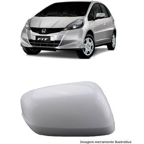 Capa Cromada Retrovisor Direita Honda Fit 2002/2008