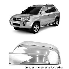 Capa Cromada Retrovisor A Esquerda Hyundai Tucson