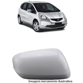 Capa Cromada Retrovisor A Esquerda Honda Fit 2002/2008
