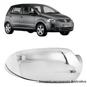 Capa Cromada Retrovisor Direita Vw Fox