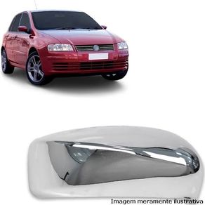 Capa Cromada Retrovisor Direita Fiat Stilo 2008/