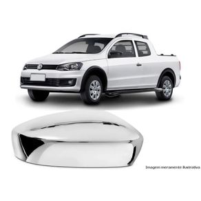 Capa Cromada Retrovisor Direita Vw Saveiro 2010/