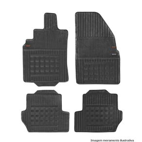 Tapete Fiesta 10/ Ecosport 12/ Preto (4 Pcs)