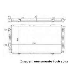 Rad Agua Ducato/ Boxer/ Jumper 2.5 94/01 2.8 02/ Man C/S Ar
