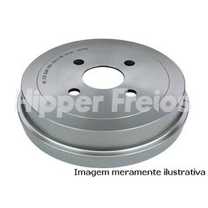 Par de Tambor de Freio Traseiro Etios 1.3/1.5 13/ Yaris 1.3/1.5 18/ S/Cubo
