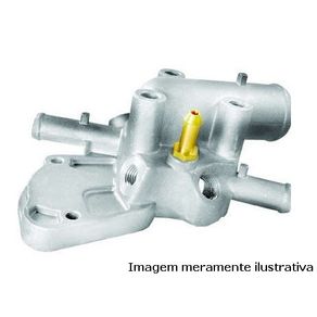 Carcaca Aluminio com Valvula Termostatica Fiat Palio Siena