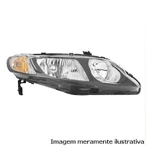 Farol Direito Honda Civic 2006/2012