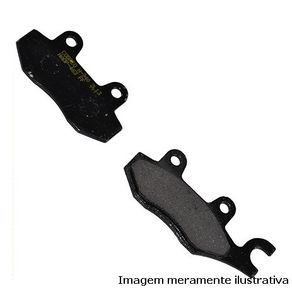 Pastilhas de Freio Dt Cbx250 Twister Ybr125 Cb300r Sem Abs F