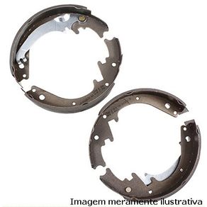 Lona de Freio S10/ Blazer 4X2/ 4X4 95/ Ranger 05/ 6 Cil Sapatas C/