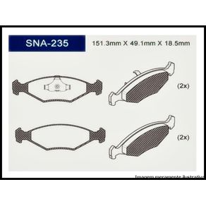 Pastilhas de Freio Dt Vw Gol 1.0 07.2000/06.2009 Vw Gol 1.6