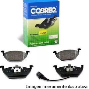 Pastilhas de Freio Dt com Alarme Vw Golf 1.6 1.8 1999/2003 A