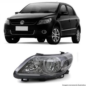 Farol Gol G5/ Voyage 08/ Saveiro 10/ Duplo Mascara Grafite Ld