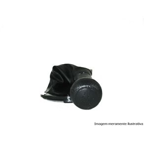 Coifa Alavanca Marcha Cambio Vinil Preto com Cabeca Vw Gol